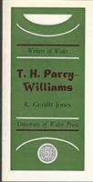 Book cover of T. H. Parry-Williams (Writers of Wales)