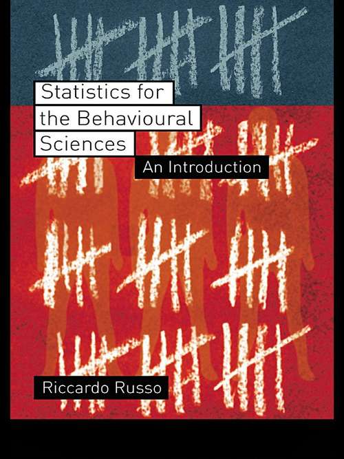 Book cover of Statistics for the Behavioural Sciences: An Introduction