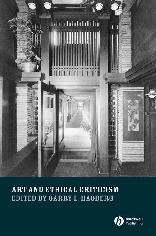 Book cover of Art and Ethical Criticism (New Directions in Aesthetics #18)