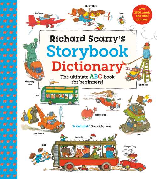 Book cover of Richard Scarry’s Storybook Dictionary (Main)