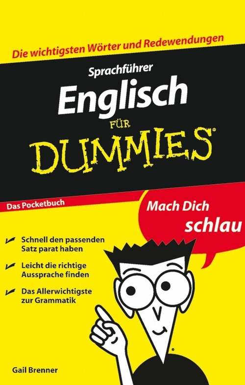 Book cover of Sprachführer Englisch für Dummies Das Pocketbuch (Für Dummies)