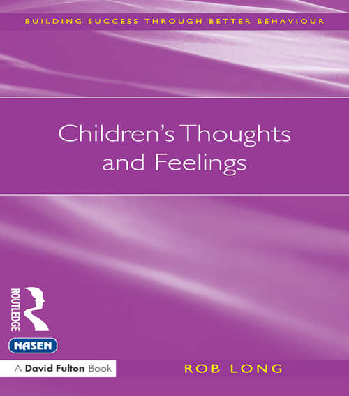 Book cover of Children's Thoughts and Feelings (nasen spotlight)