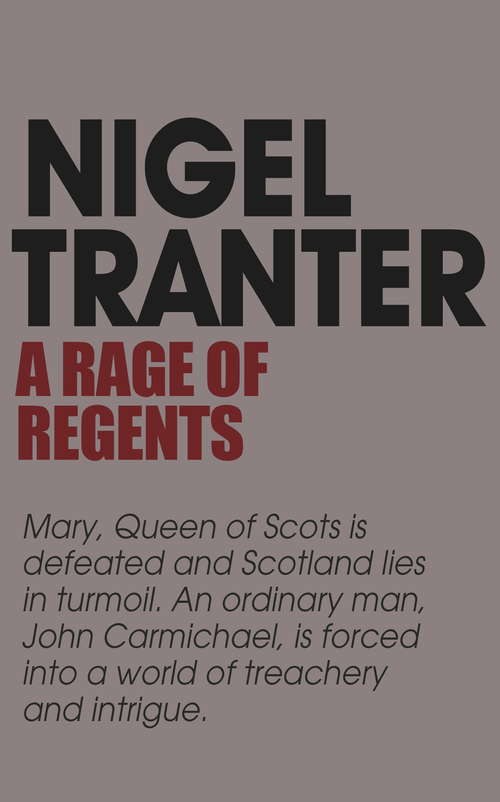 Book cover of A Rage of Regents