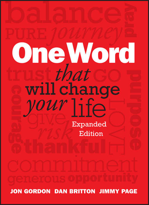 Book cover of One Word That Will Change Your Life, Expanded Edition (2)