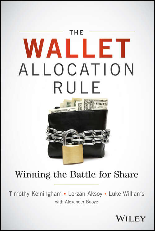 Book cover of The Wallet Allocation Rule: Winning the Battle for Share