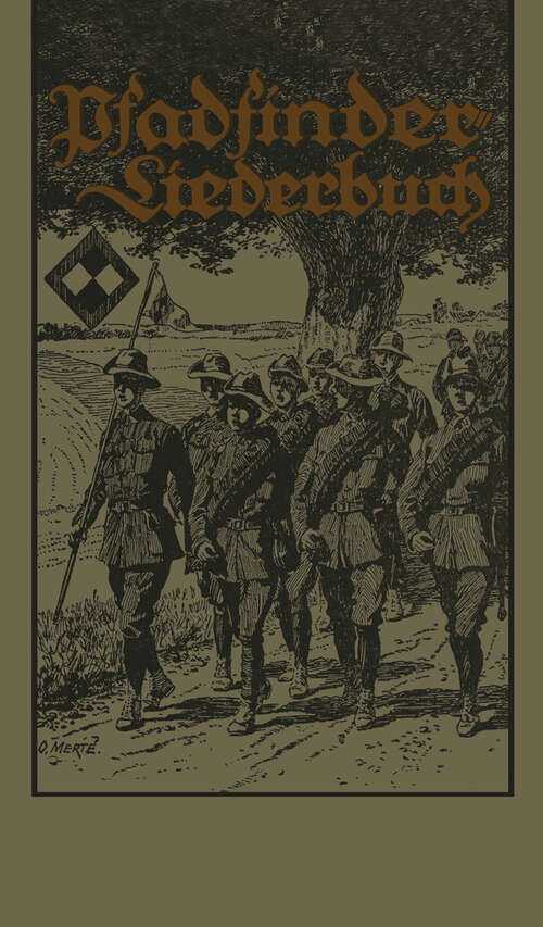 Book cover of Pfadfinder-Liederbuch (1914)