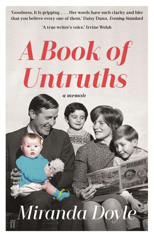 Book cover of A Book of Untruths: A Memoir (Main)