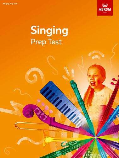 Book cover of Singing Prep Test (ABRSM Prep Tests)