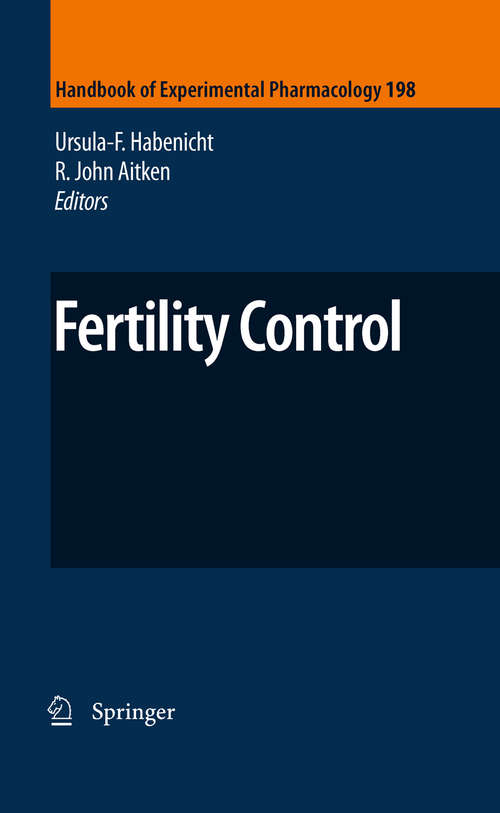 Book cover of Fertility Control (2010) (Handbook of Experimental Pharmacology #198)