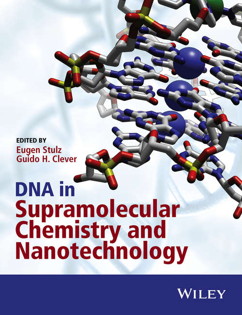 Book cover of DNA in Supramolecular Chemistry and Nanotechnology