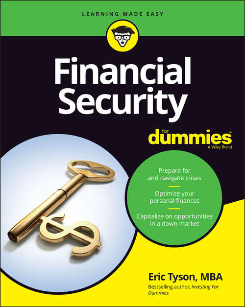 Book cover of Financial Security For Dummies