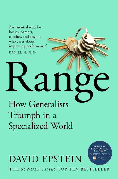 Book cover of Range: How Generalists Triumph in a Specialized World