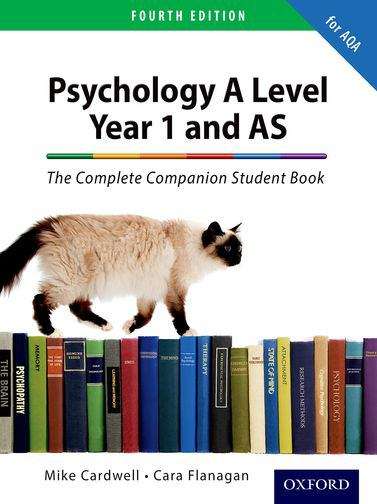 Book cover of The Complete Companions: AQA Psychology Year 1 and AS Student Book (PDF)