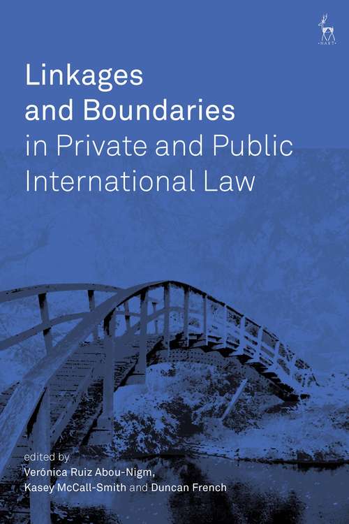 Book cover of Linkages and Boundaries in Private and Public International Law