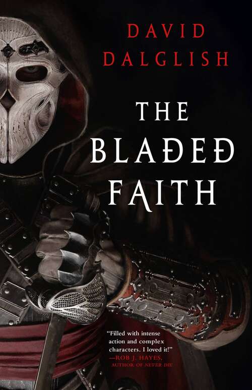 Book cover of The Bladed Faith (Vagrant Gods #1)
