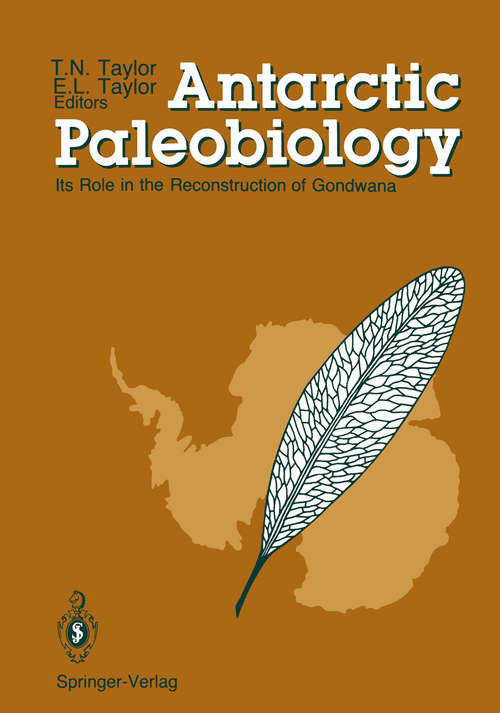 Book cover of Antarctic Paleobiology: Its Role in the Reconstruction of Gondwana (1990)