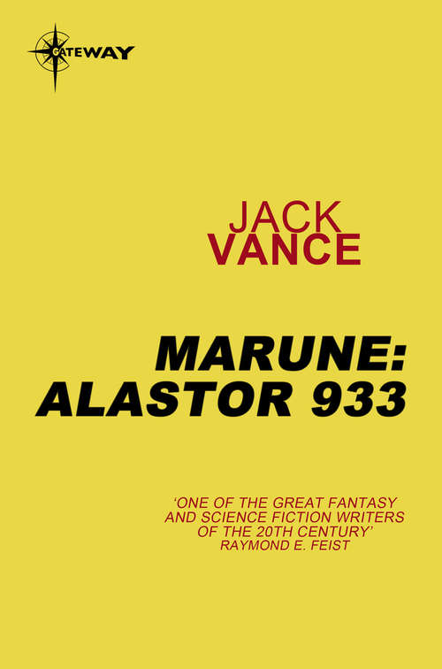 Book cover of Marune: Alastor 933