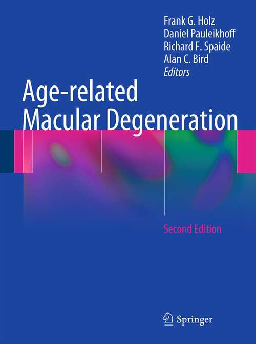 Book cover of Age-related Macular Degeneration (2nd ed. 2012)