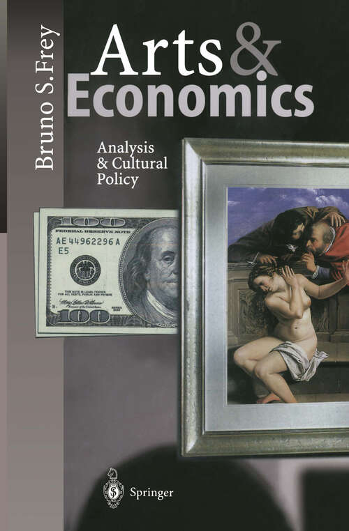 Book cover of Arts & Economics: Analysis & Cultural Policy (2000)