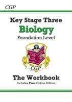 Book cover of KS3 Biology Workbook - Foundation (PDF)