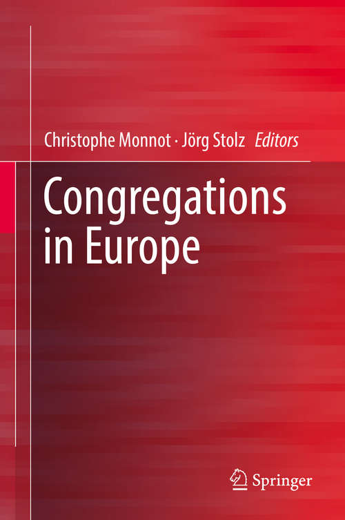 Book cover of Congregations in Europe