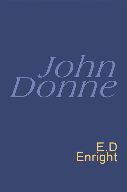 Book cover of Donne: Everyman's Poetry (Everyman's Poetry: Vol. 33)