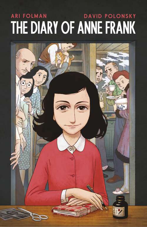 Book cover of Anne Frank’s Diary: The Graphic Adaptation