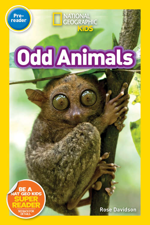 Book cover of Odd Animals (ePub edition) (National Geographic Readers)