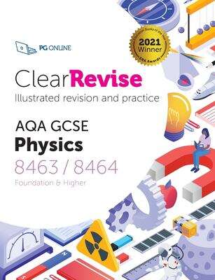 Book cover of ClearRevise AQA GCSE Physics 8463 / 8464 (PDF)