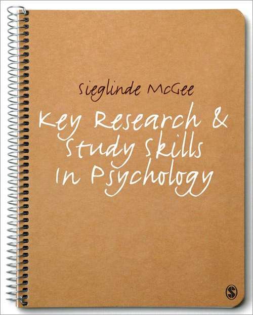 Book cover of Key Research and Study Skills in Psychology (PDF)