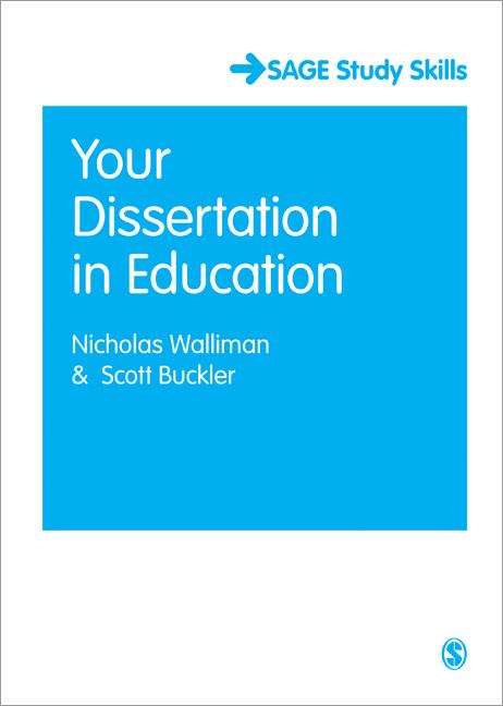 Book cover of Your Dissertation In Education (PDF)