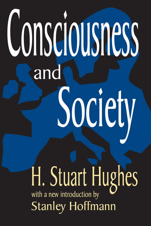 Book cover of Consciousness and Society