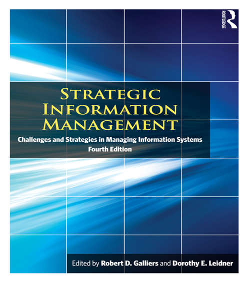 Book cover of Strategic Information Management: Challenges and Strategies in Managing Information Systems