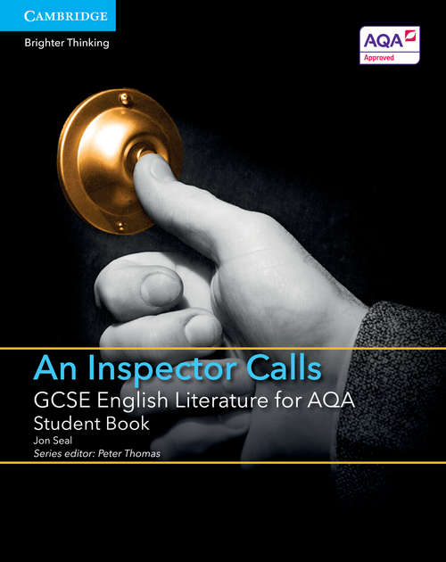Book cover of An Inspector Calls GCSE English Literature for AQA Student Book (PDF)