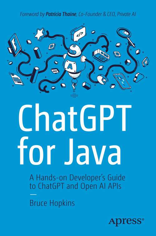 Book cover of ChatGPT for Java