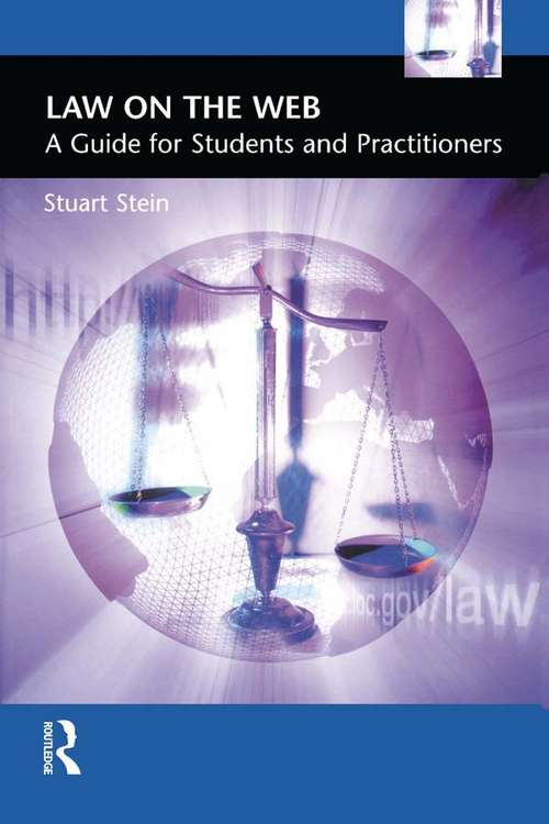 Book cover of Law on the Web: A Guide for Students and Practitioners