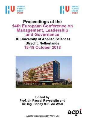 Book cover of Proceedings of the 14th European Conference on Management Leadership and Governance (PDF)