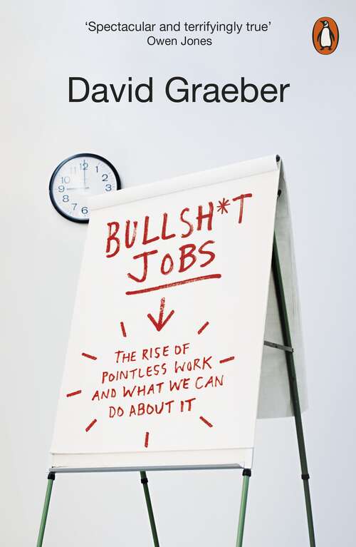 Book cover of Bullshit Jobs: A Theory