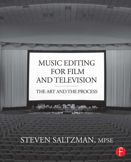 Book cover of Music Editing for Film and Television: The Art and the Process