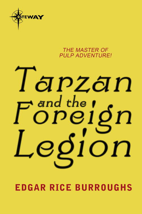 Book cover of Tarzan and the Foreign Legion: Large Print (TARZAN #22)