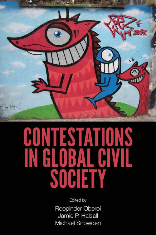 Book cover of Contestations in Global Civil Society