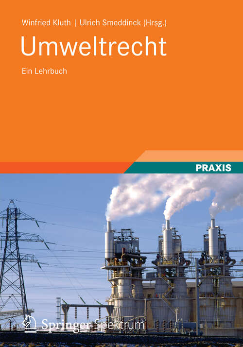 Book cover of Umweltrecht: Ein Lehrbuch (2013)