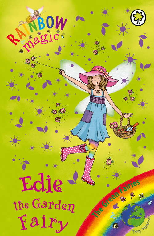 Book cover of Edie the Garden Fairy: The Green Fairies Book 3 (Rainbow Magic #3)