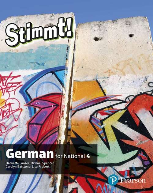 Book cover of Stimmt! German for National 4 (PDF)