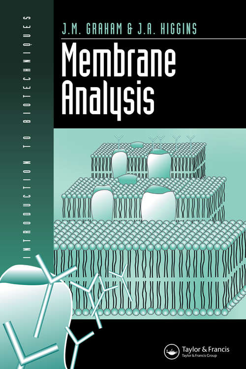 Book cover of Membrane Analysis