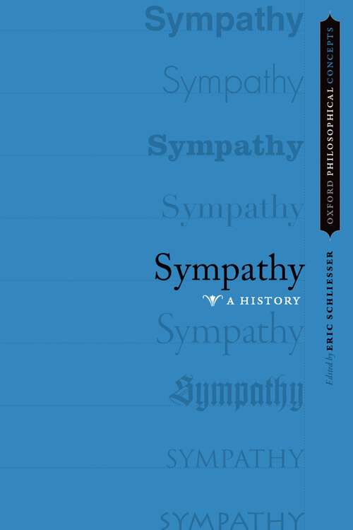 Book cover of Sympathy: A History (Oxford Philosophical Concepts)
