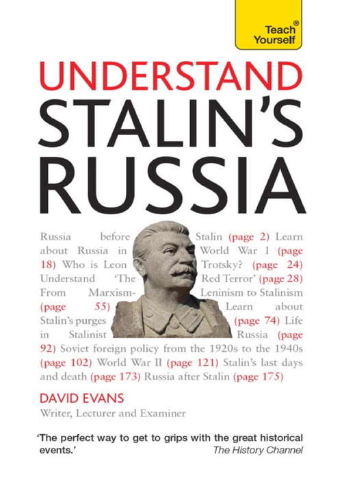 Book cover of Stalin's Russia: History And Politics: Understand Stalin's Russia (Teach Yourself)