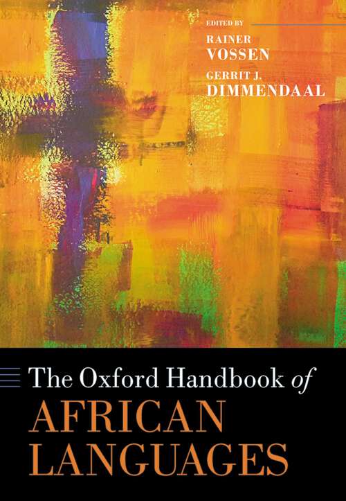 Book cover of The Oxford Handbook of African Languages (Oxford Handbooks)