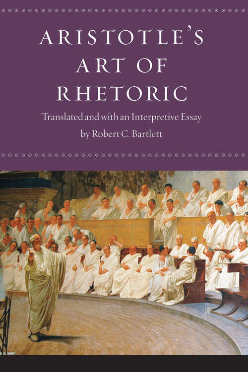 Book cover of Aristotle's "Art of Rhetoric"