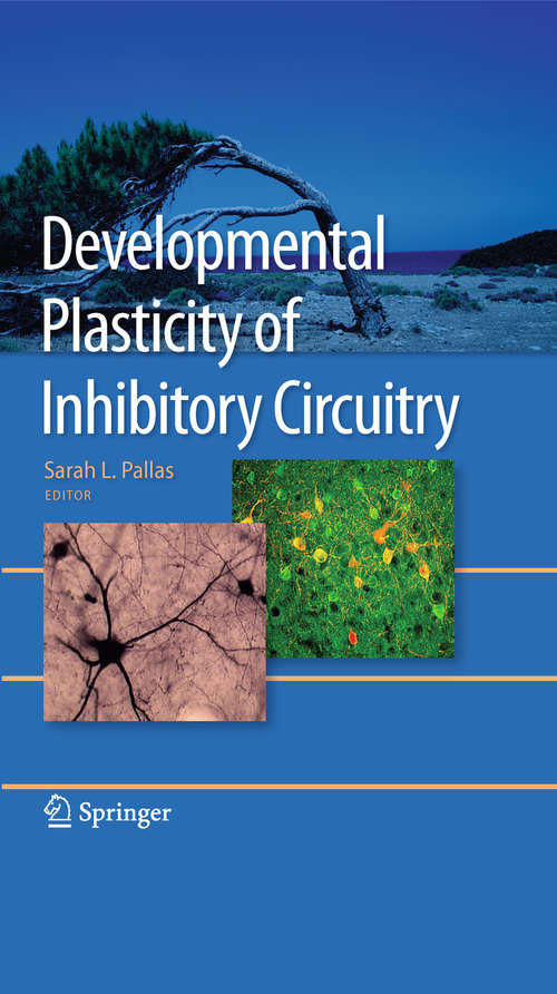 Book cover of Developmental Plasticity of Inhibitory Circuitry (2010)